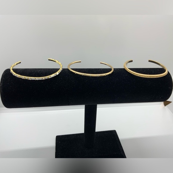 BaubleBar Assorted Set of 3 Crystal Cuff Bracelets - Picture 7 of 12